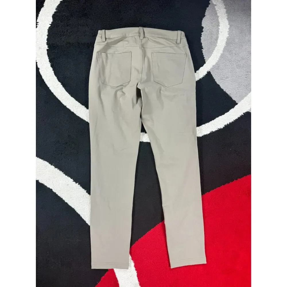 BYLT Pants Mens 34 Tall Taupe Everyday Pant Stretch Travel Golf Casual
